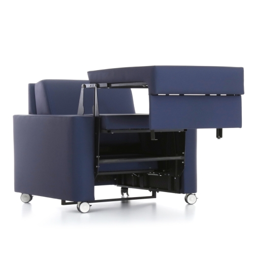 schwer entflammbarer Schlafsessel B1 DIN4102 / DIN EN 13501